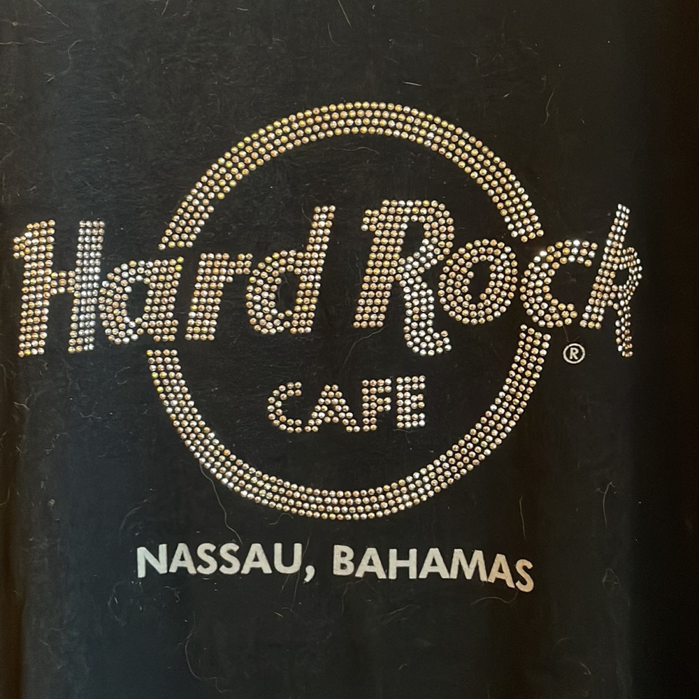 🌻3 for $25 Bahamas Hard Rock Cafe Tee, Large - Picture 3 of 6